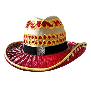 Red Sombrero Hat Png 06272024 PNG image