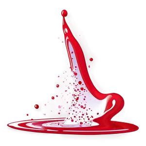 Red Splash Graphic PNG 06202024