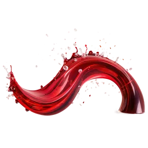 Red Splash Wave PNG 06202024 PNG