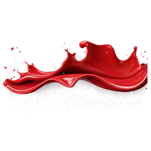 Red Splash Wave PNG Iqx66 PNG
