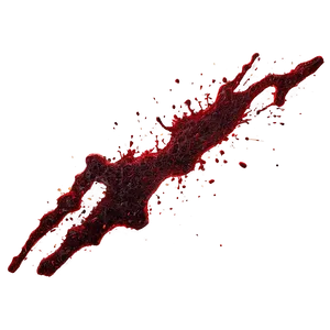 Red Splatter Effect Png 06132024 PNG image