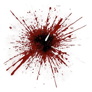 Red Splatter On Black Background PNG 59 PNG