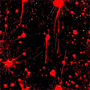 Red Splatter On Black Background PNG Sos PNG