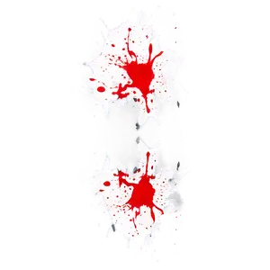 Red Splatter Rorschach Test PNG 06132024 PNG