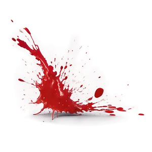 Red Splatter Splash Effect PNG Fwg PNG