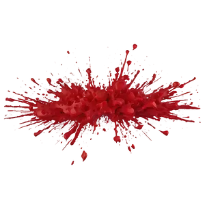 Red Splatter Splash Effect PNG Gbl84 PNG