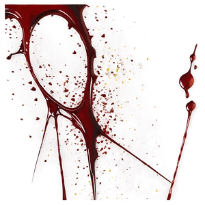 Red Splatter Stain PNG Eod52 PNG