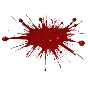 Red Splatter Stain PNG Pdb18 PNG