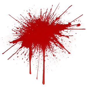 Red Splatter Vector Style PNG Pax65 PNG