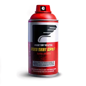 Red Spray Paint PNG 05252024