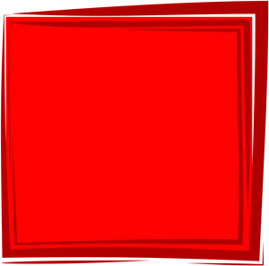 Red Square Frame Graphic PNG image
