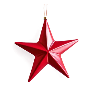 Red Star Ornament PNG Ynh12 PNG