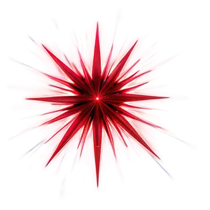 Red Starburst Lens Flare Png Btp4 PNG image