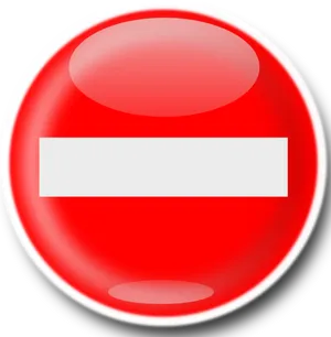 Red Stop Sign Icon PNG