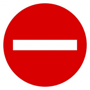 Red Stop Sign Icon PNG image