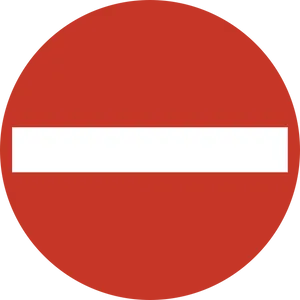 Red Stop Sign Icon PNG image