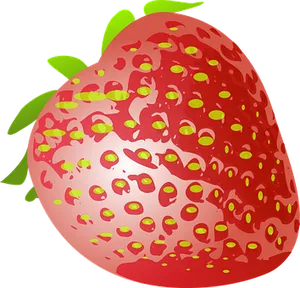 Red Strawberry Illustration