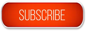 Red Subscribe Button PNG image