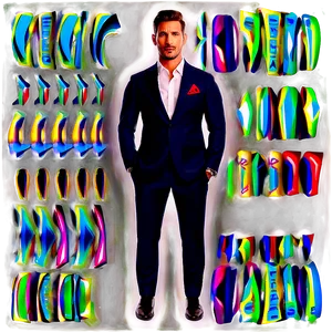 Red Suit PNG Keg
