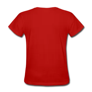 Red T Shirt Back View PNG image