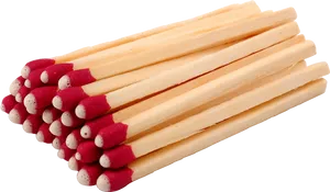 Red Tipped Matches Bundle PNG image