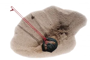 Red Tipped Spearin Sand PNG image