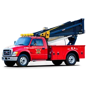 Red Tow Truck PNG Nel PNG