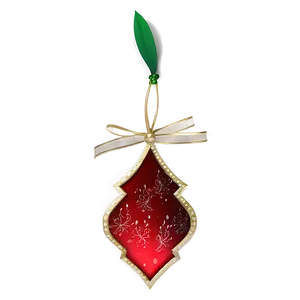 Red Tree Ornament PNG Hnl