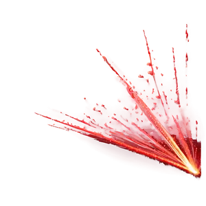 Red Twinkling Lens Flare PNG 06122024