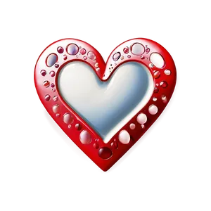 Red Valentine Heart PNG 74