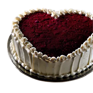 Red Velvet Cake For Valentine's Day PNG 06292024 PNG