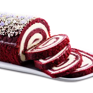 Red Velvet Cake Roll PNG Hrs52 PNG