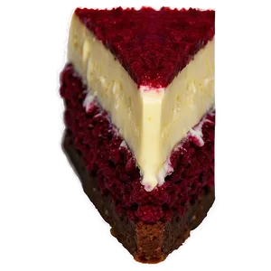 Red Velvet Cheesecake PNG Vuy PNG