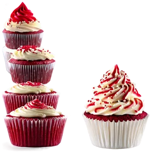 Red Velvet Cupcakes Png Sam34 PNG image