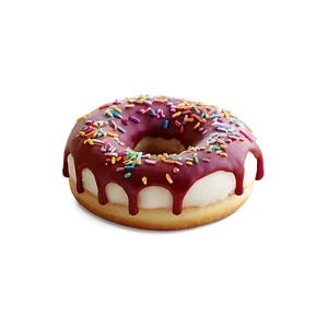 Red Velvet Donut PNG Boy