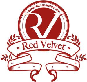 Red Velvet Kpop Logo PNG image