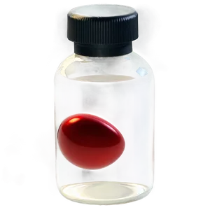 Red Vial PNG Foy
