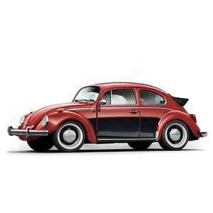 Red Volkswagen Beetle Vehicle Png 45 PNG image