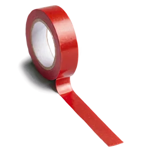 Red Washi Tape PNG 06132024 PNG