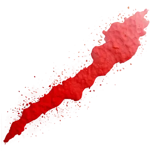 Red Watercolor Splatter Png 06132024 PNG image