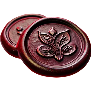 Red Wax Seal Png Gbs17 PNG image