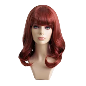 Red Wig Png Dvy68 PNG image