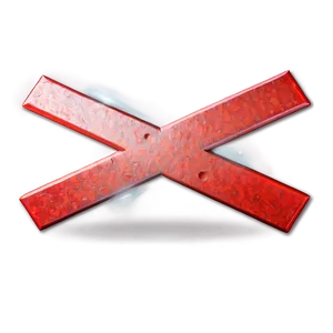 Red X Alert Sign PNG 06122024 PNG