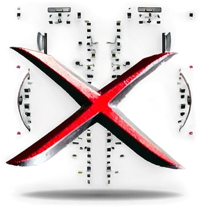 Red X For Online Forms Png 06122024 PNG image