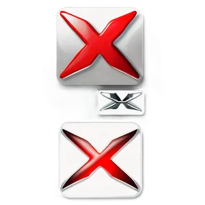 Red X In Different Styles PNG 06122024 PNG