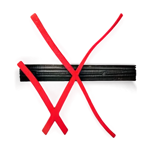 Red X Not Permitted Sign PNG 39 PNG