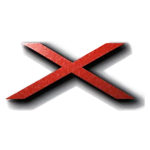 Red X Overlay PNG Def42 PNG
