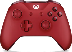 Red Xbox Controller Image PNG image