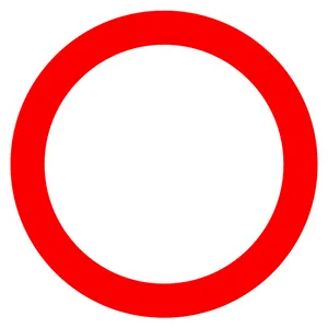 Redand Black Circle Graphic PNG image