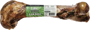 Redbarn Naturals Ham Bone Dog Chew PNG image